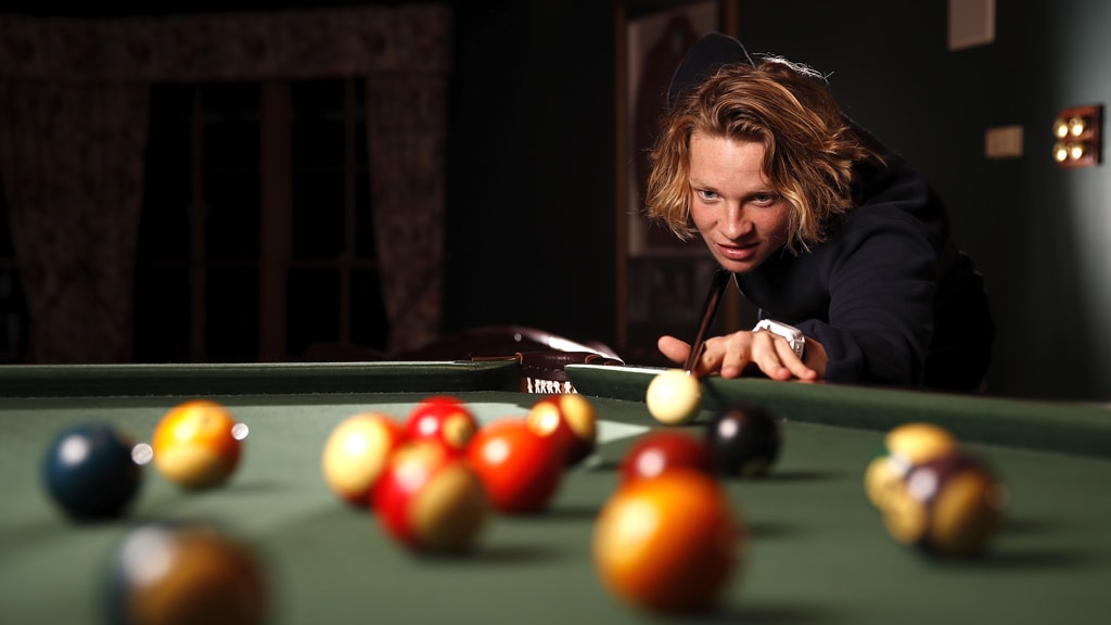 Cody-Weightman-playing-pool1024x576.jpg Racking 'em up: Cody Weightman's impressive numbers saw him earn All Australian honours. All pictures: Dylan Burns, AFL Photos - AFL,Tag-Draft,Draft,Under-18s